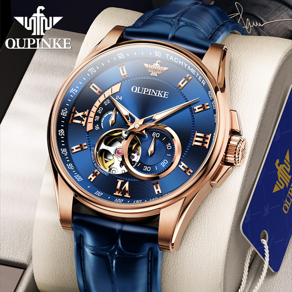 OUPINKE 3222  Original Automat - Chronograph Flyback Watch reseña y precio