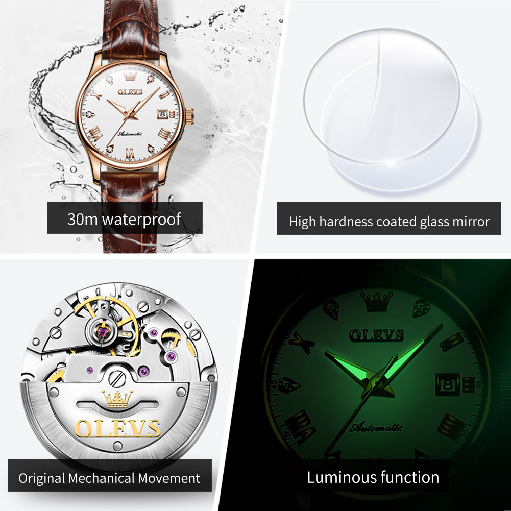 OLEVS 9932 Women's Watches Fas - Chronograph Flyback Watch reseña y precio
