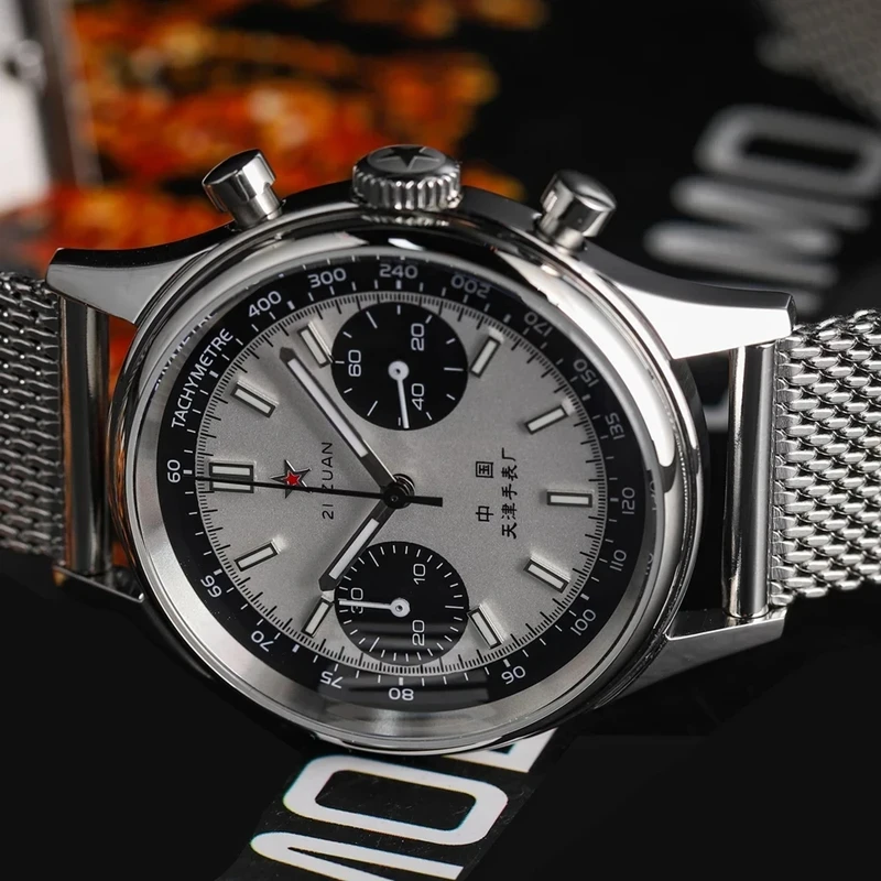 42mm China Aviation Chronograp - Chronograph Flyback Watch reseña y precio