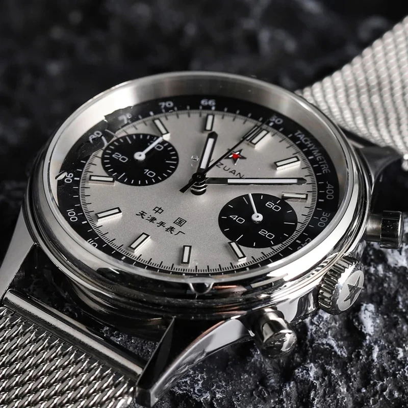 42mm China Aviation Chronograp - Chronograph Flyback Watch reseña y precio