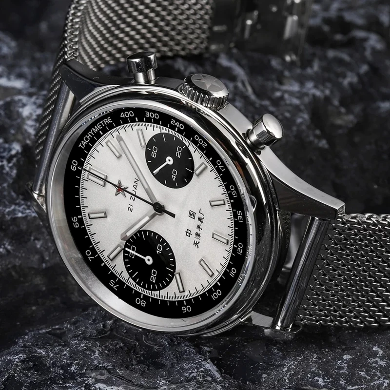 42mm China Aviation Chronograp - Chronograph Flyback Watch reseña y precio