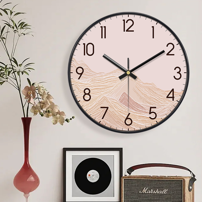 Boho Mountain Wall Clock ABS F - Luxury Watch House reseña y precio