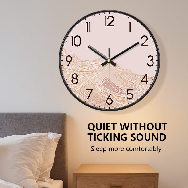 Boho Mountain Wall Clock ABS F - Luxury Watch House reseña y precio