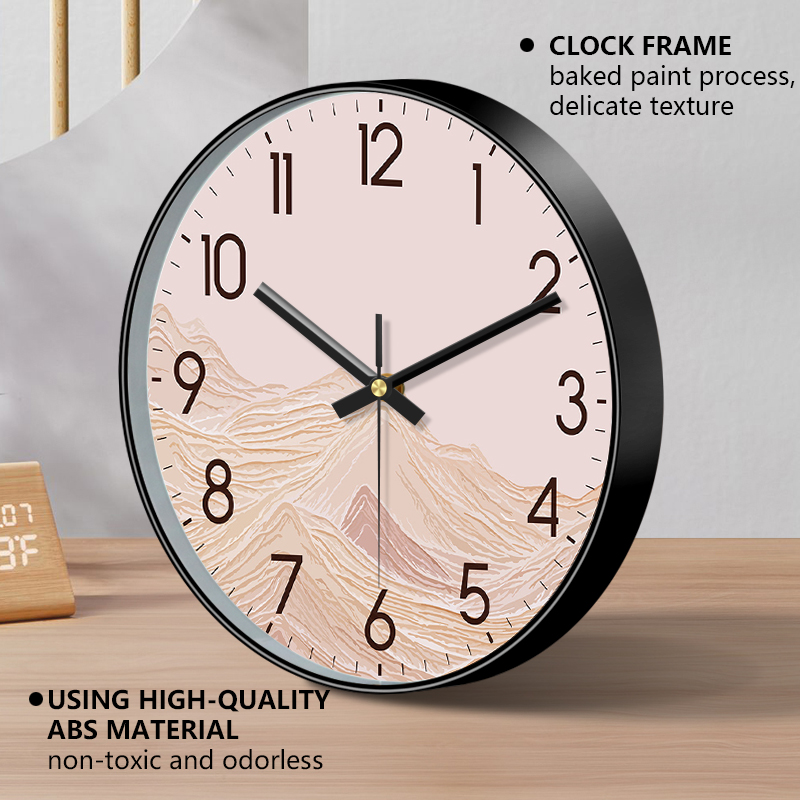 Boho Mountain Wall Clock ABS F - Luxury Watch House reseña y precio