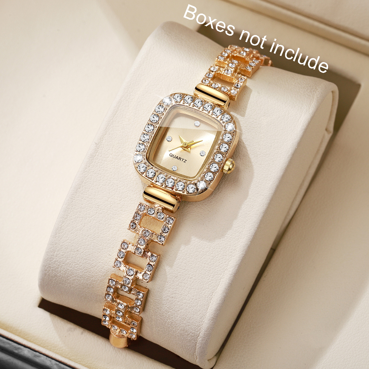 Luxury Rhinestone Bracelet Str - Luxury Watch Holder reseña y precio