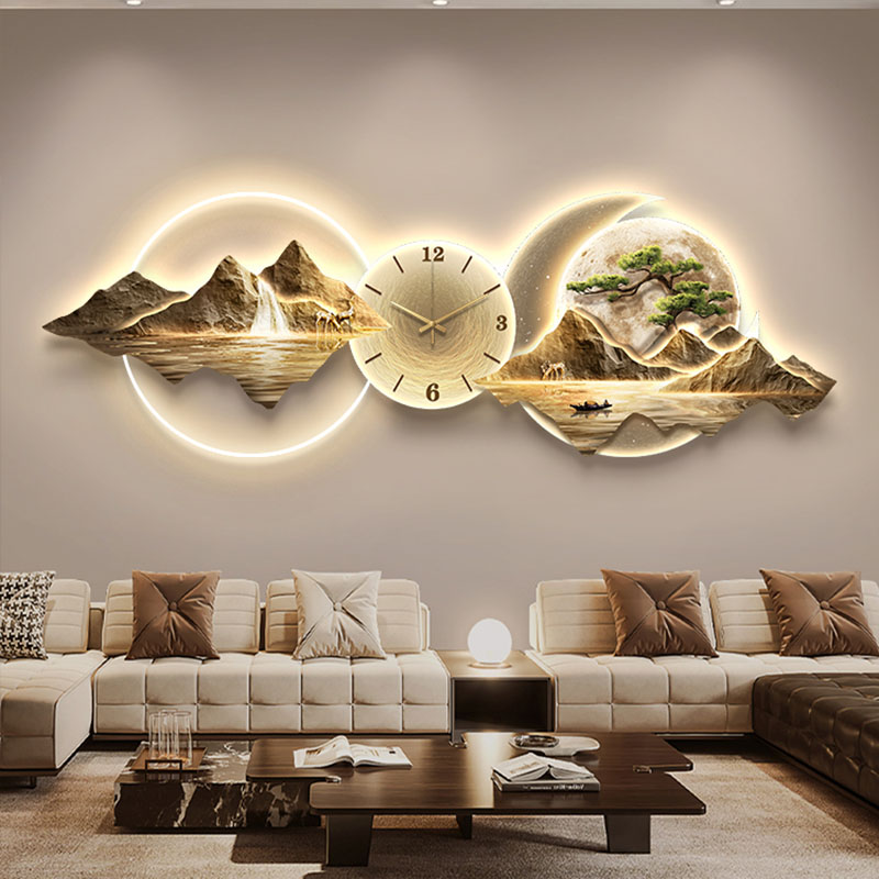 Living Room Wall Clocks Art Mu - Luxury Watch Wall Clock reseña y precio