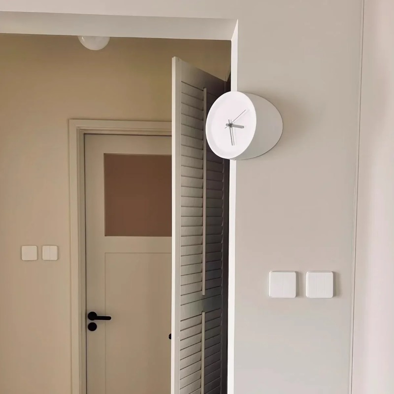 Ins Quiet Wall Clock 8inch Non - Luxury Watch House reseña y precio