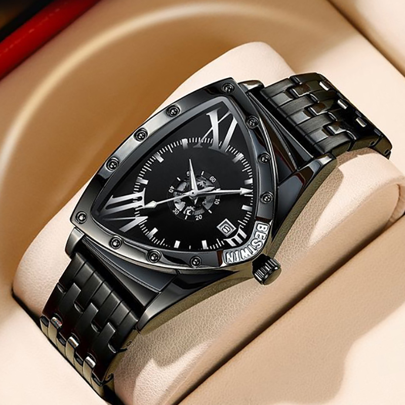 Men Watches Unique Design Top  - Watch Triangle Luxury reseña y precio