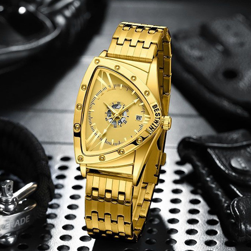 Men Watches Unique Design Top  - Watch Triangle Luxury reseña y precio