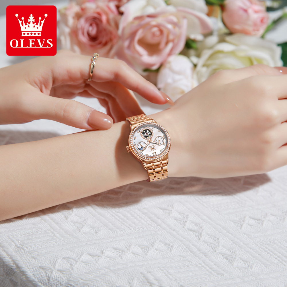 OLEVS Women's Watches Top Bran - Luxury Watch Box reseña y precio