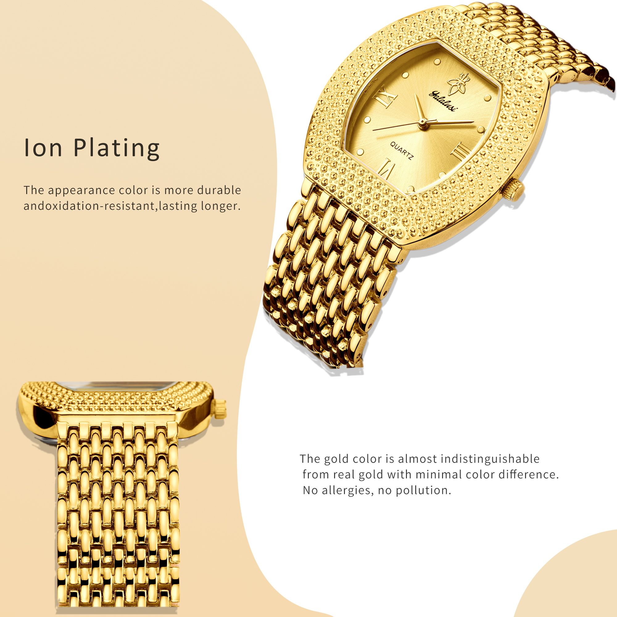 YaLaLuSi Fashion Waterproof Sp - Luxury Watch Holder reseña y precio