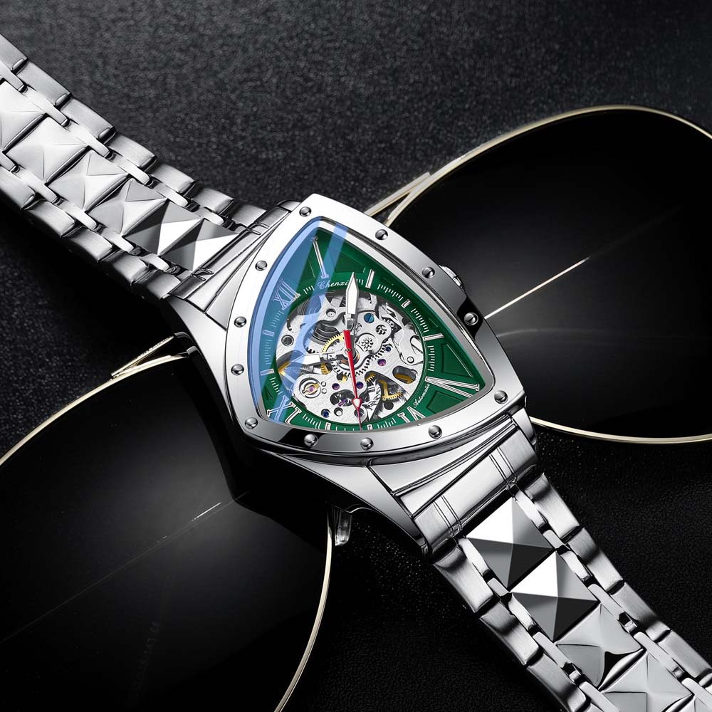 CHENXI Fashion Men's Watch Aut - Watch Triangle Luxury reseña y precio
