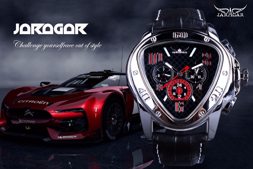 Jaragar Sport Racing Design Ge - Watch Triangle Luxury reseña y precio