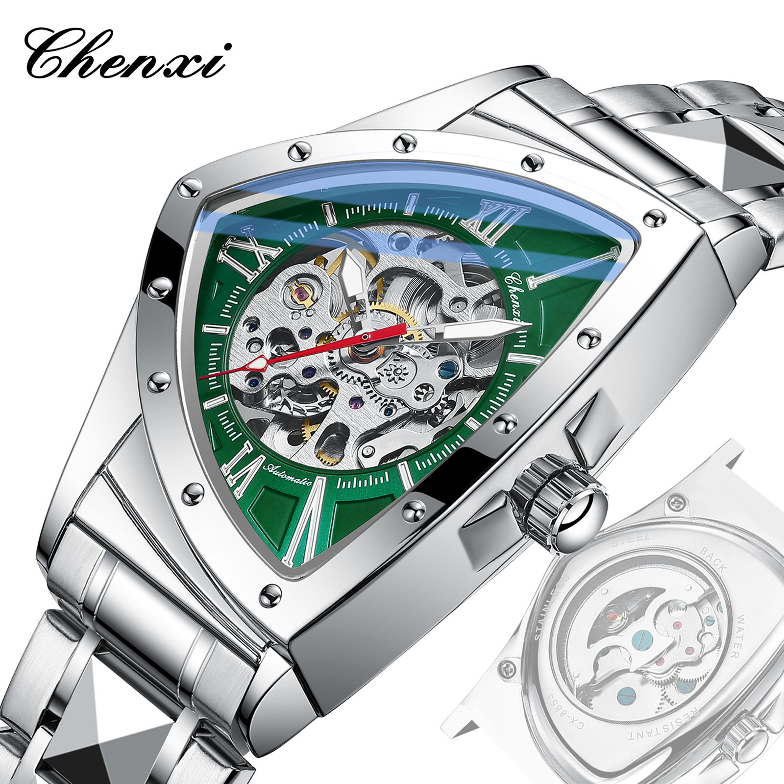 CHENXI Designer Luxury Fashion - Watch Triangle Luxury reseña y precio