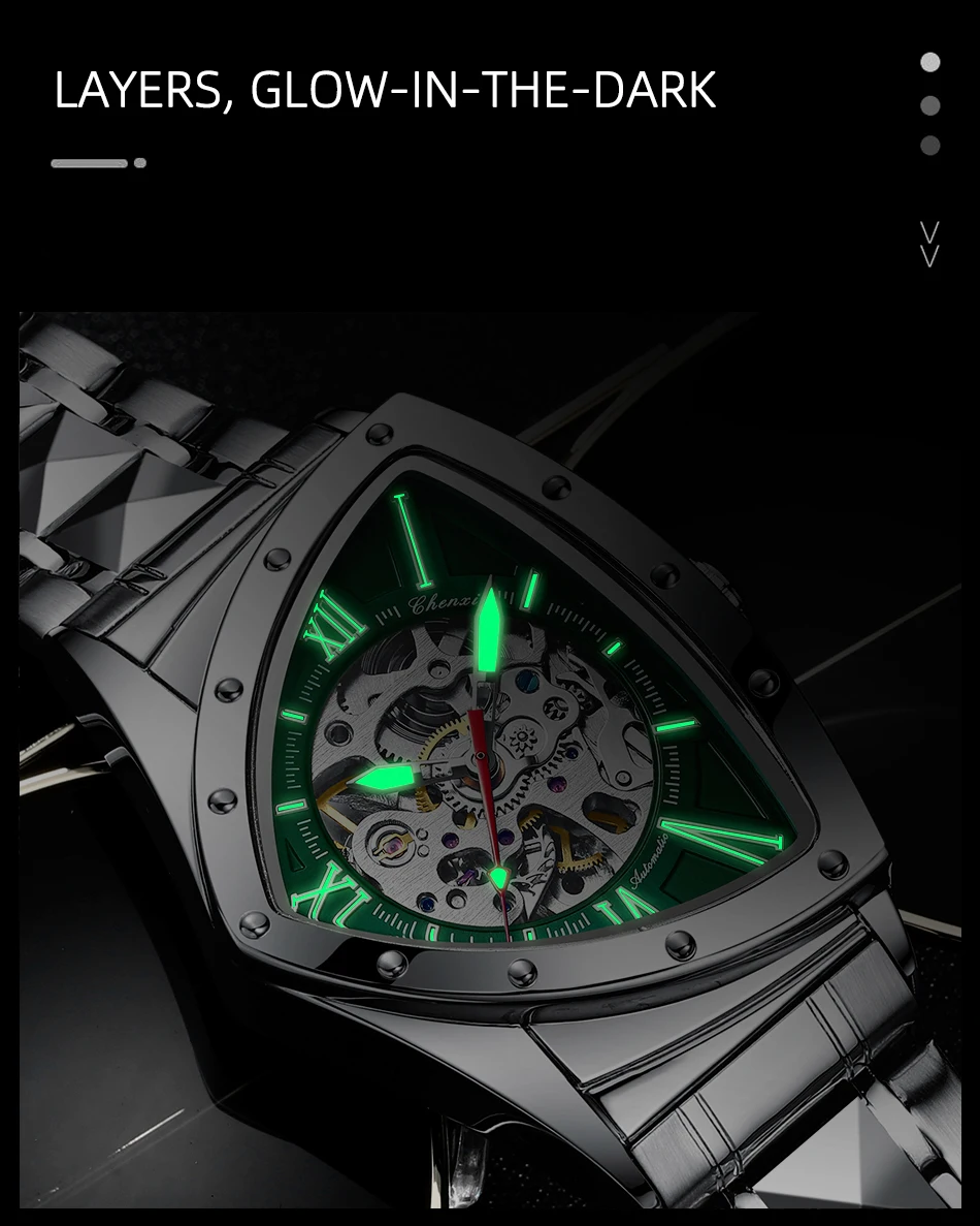 CHENXI Designer Luxury Fashion - Watch Triangle Luxury reseña y precio
