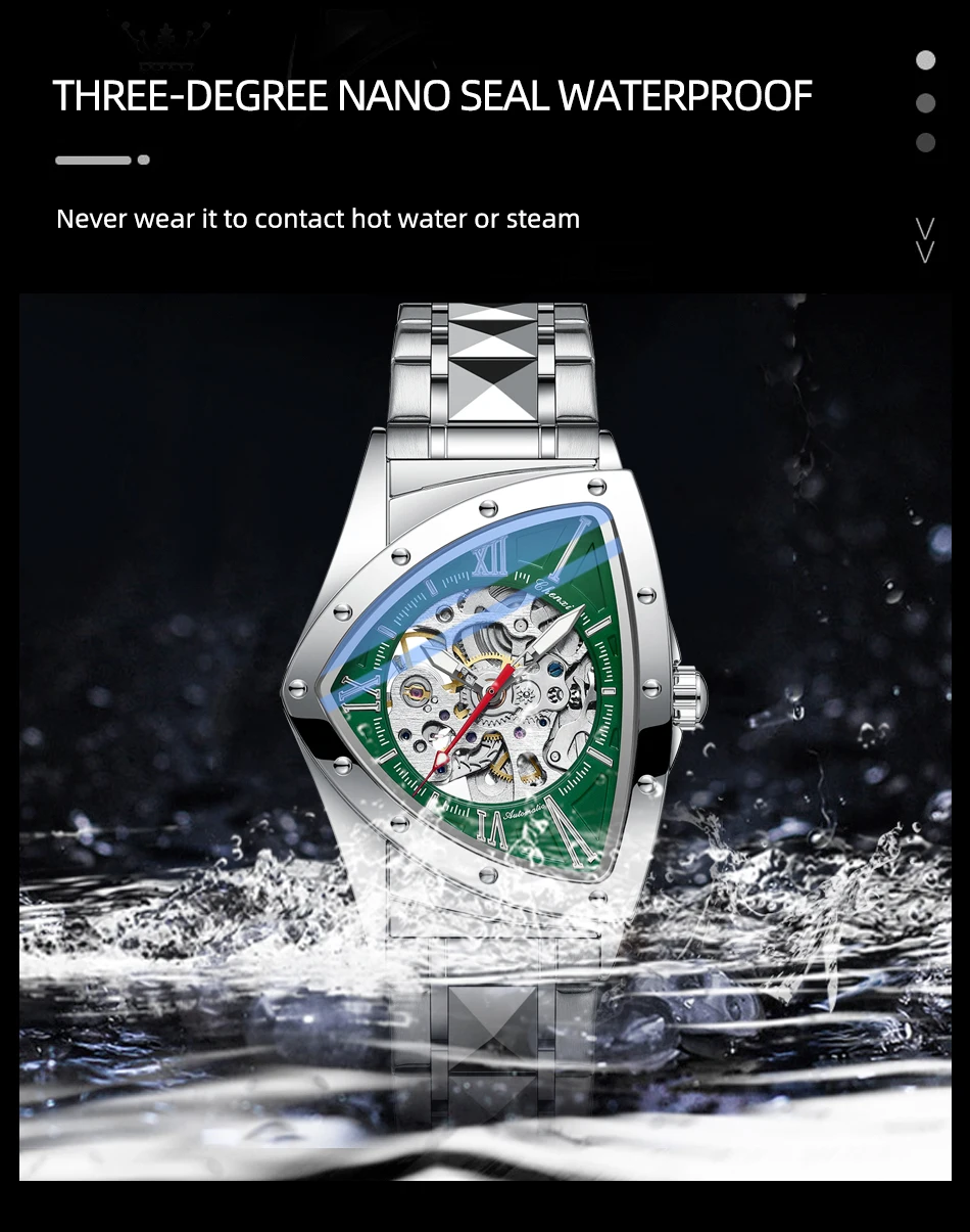 CHENXI Designer Luxury Fashion - Watch Triangle Luxury reseña y precio