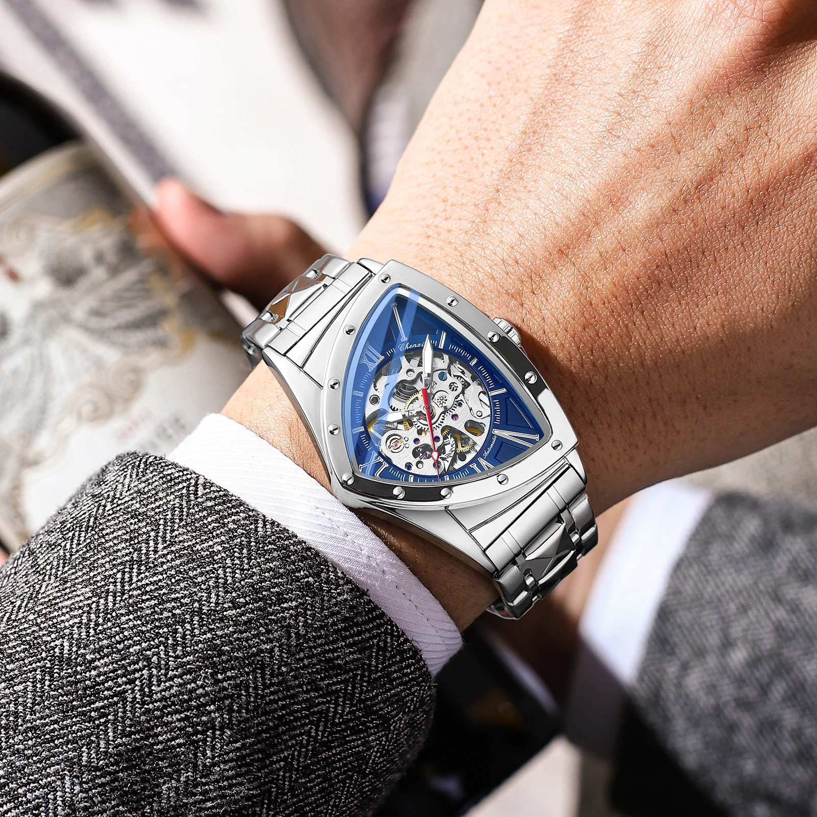 CHENXI Designer Luxury Fashion - Watch Triangle Luxury reseña y precio