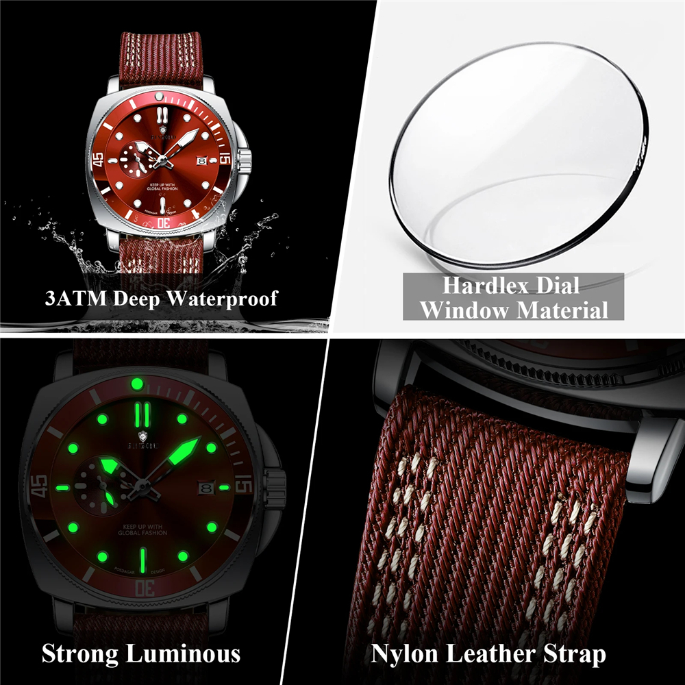 44mm New Chornograph Sports Bl - Luxury Watch Exhibition reseña y precio