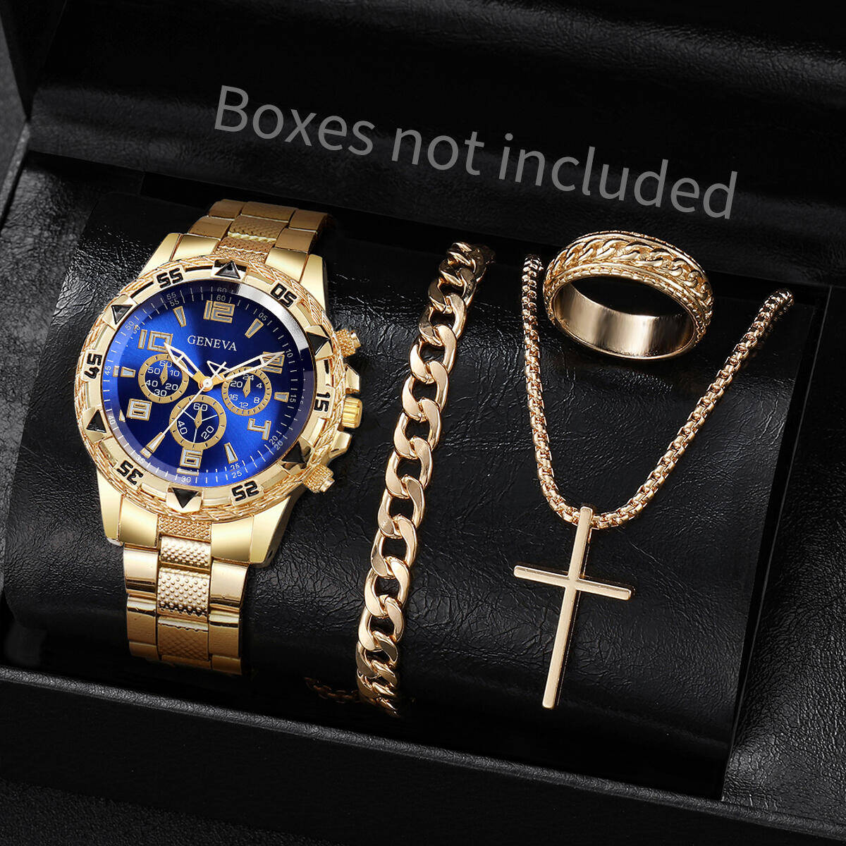 4PCS/Set Fashion Men Business  - Luxury Watch Holder reseña y precio