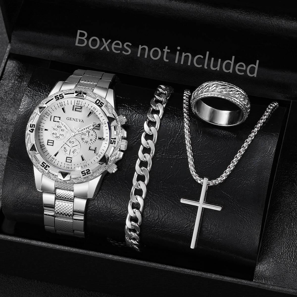 4PCS/Set Fashion Men Business  - Luxury Watch Holder reseña y precio