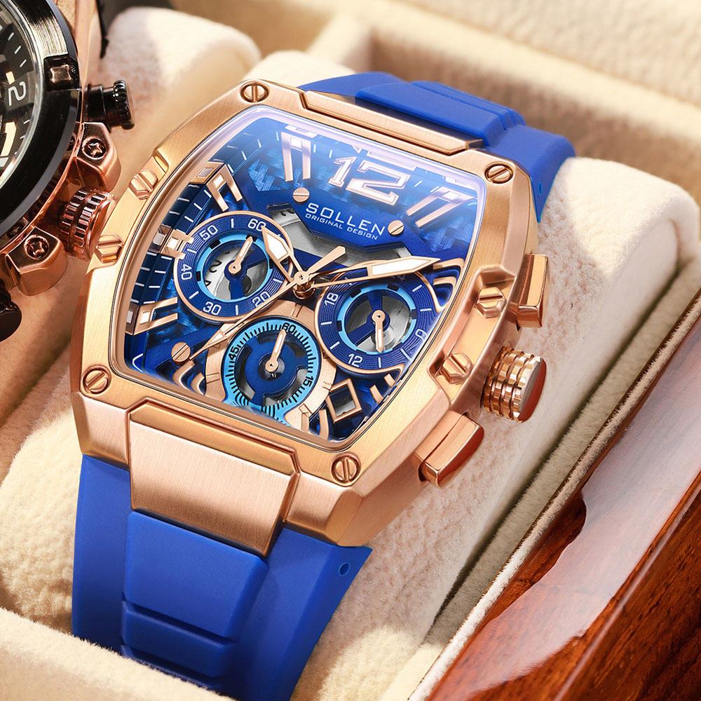 SOLLEN Luxury Brand Japan Quar - Luxury Watch Japan Brand reseña y precio
