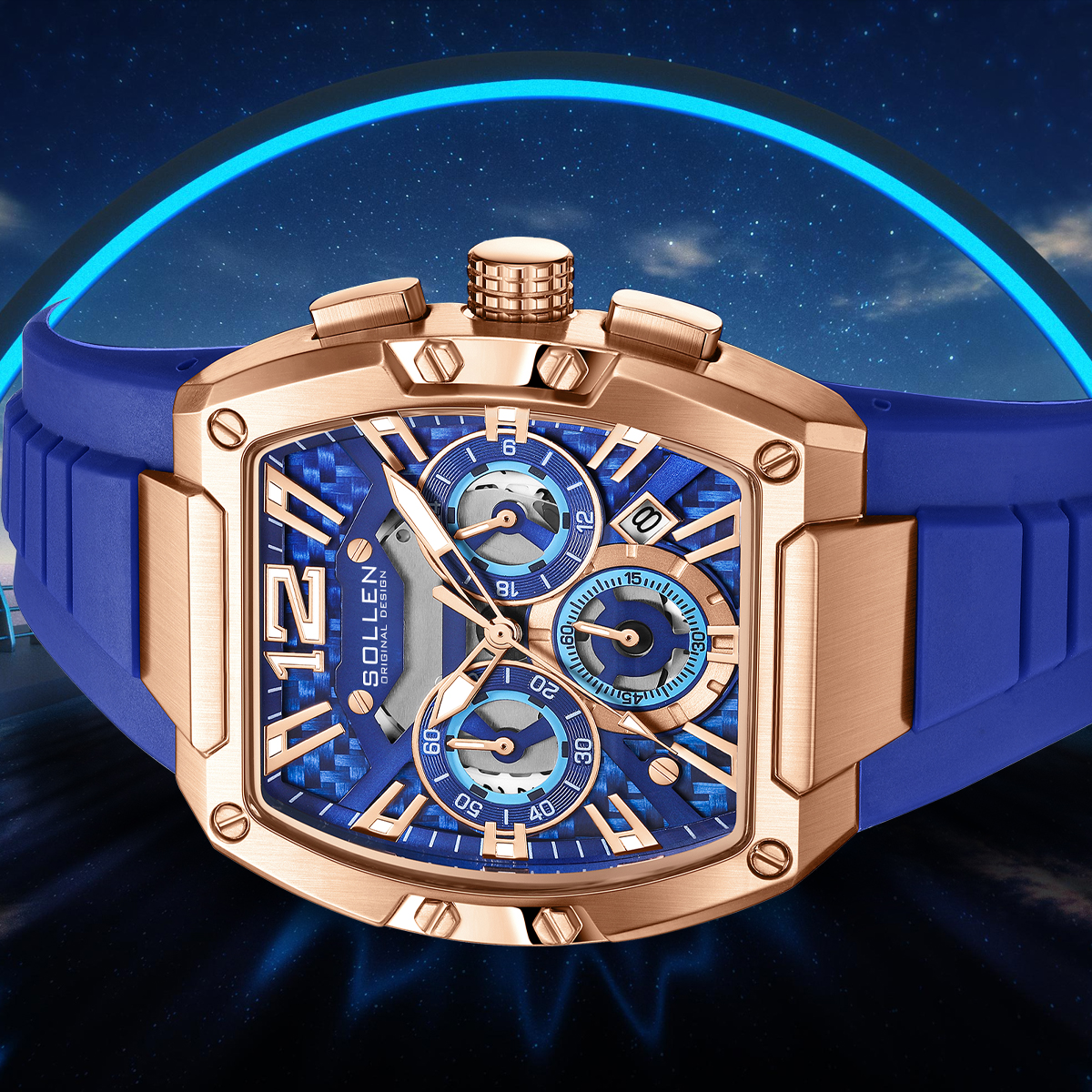 SOLLEN Luxury Brand Japan Quar - Luxury Watch Japan Brand reseña y precio
