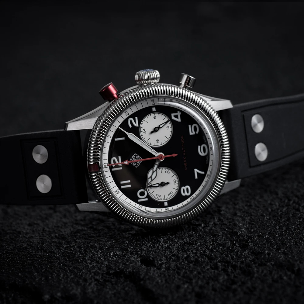 IXDAO 2025 New Pilot 39mm VK64 - Chronograph Flyback Watch reseña y precio
