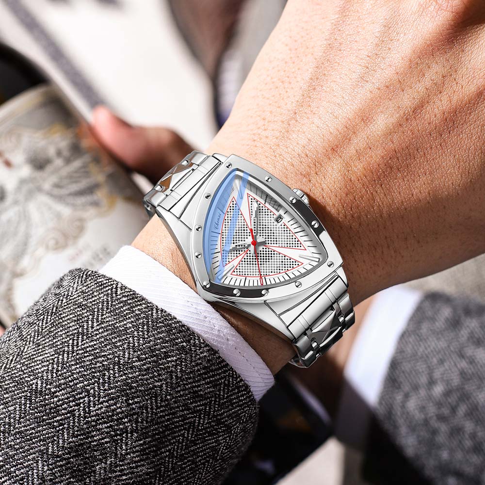 CHENXI Luxury Men's Watch Quar - Watch Triangle Luxury reseña y precio
