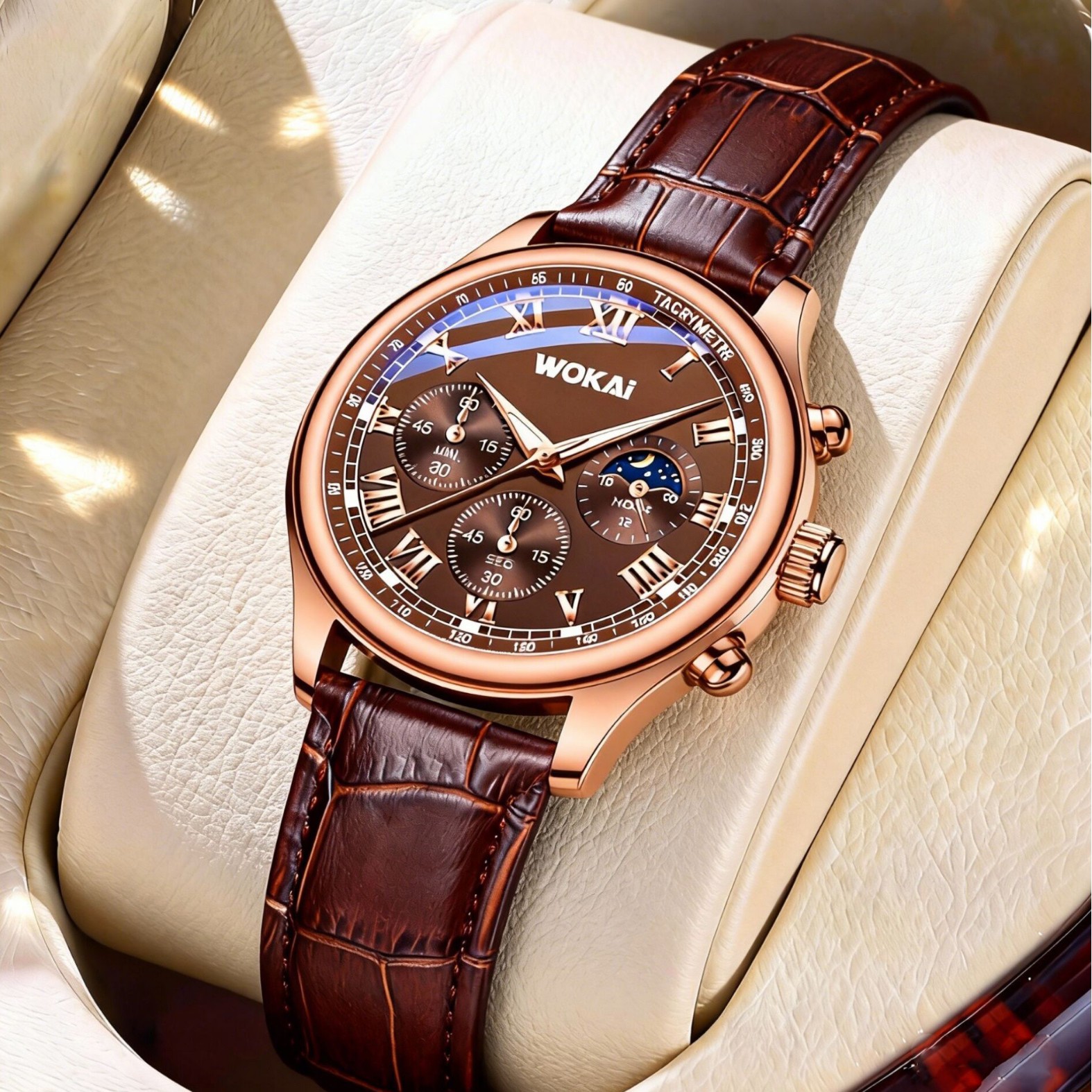 Luxury Men Business Watches Fa - Luxury Watch Holder reseña y precio