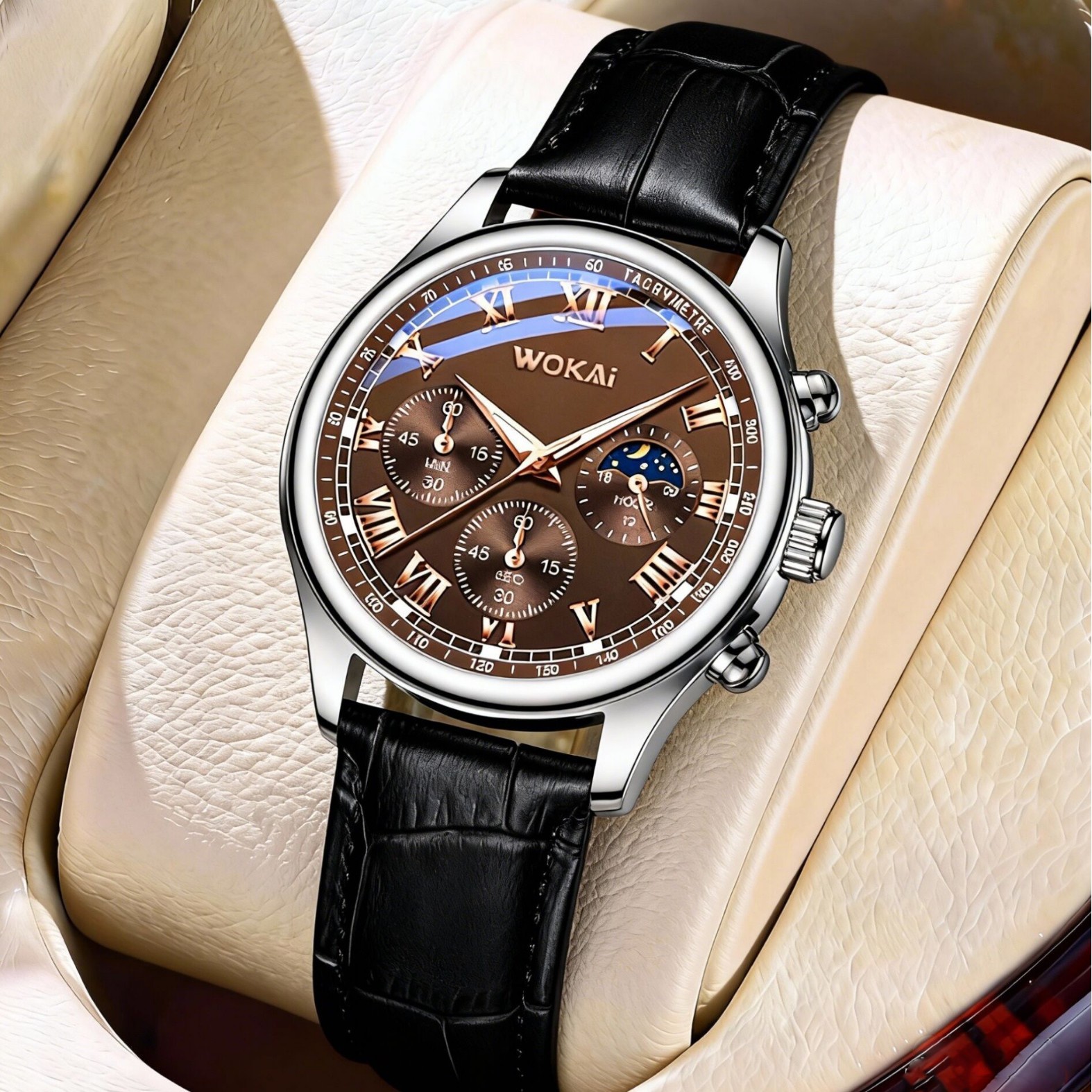 Luxury Men Business Watches Fa - Luxury Watch Holder reseña y precio