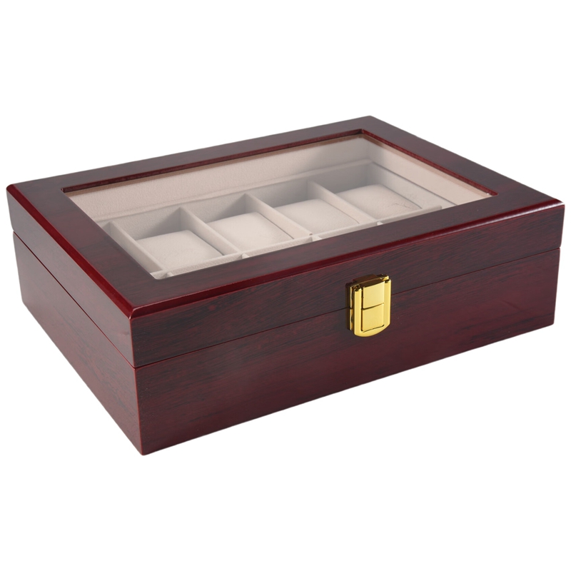 Luxury Wooden Watch Box Watch  - Luxury Watch Holder For Men reseña y precio