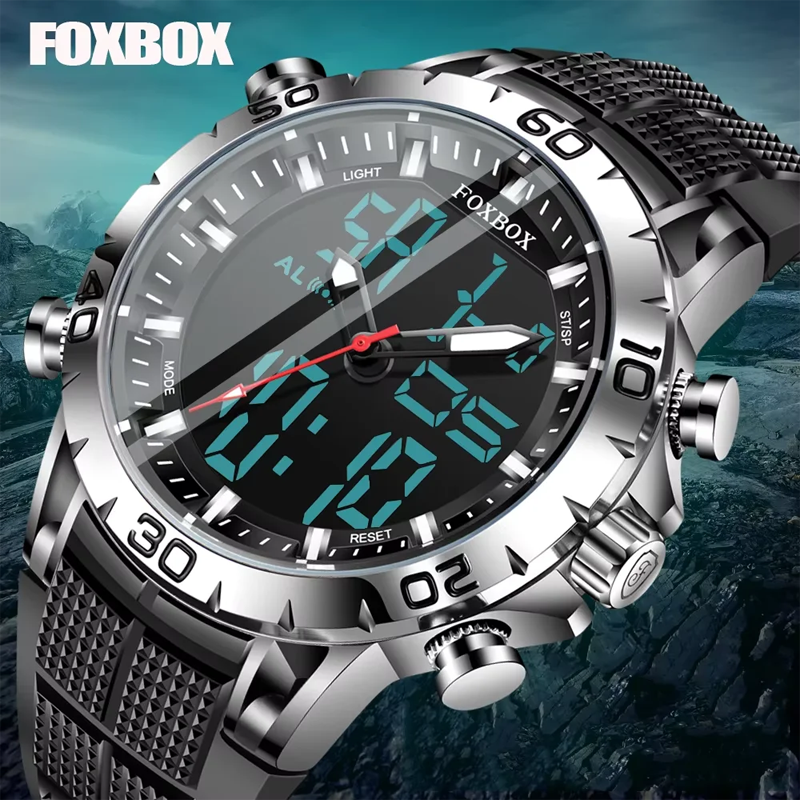 FOXBOX Mens Watches Sports Top - Luxury Watch Exhibition reseña y precio