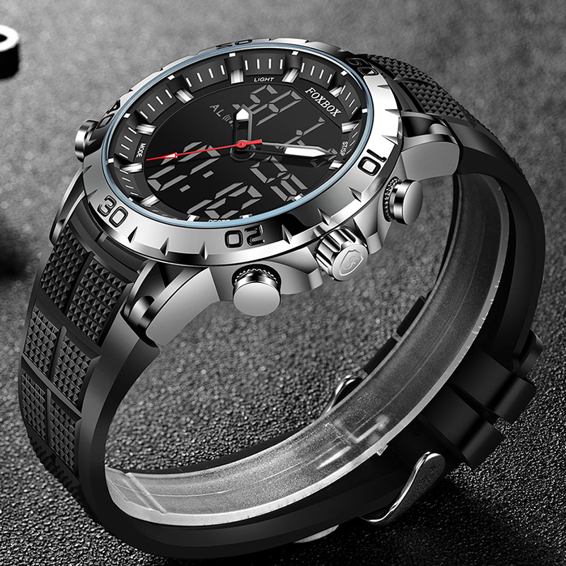 FOXBOX Mens Watches Sports Top - Luxury Watch Exhibition reseña y precio
