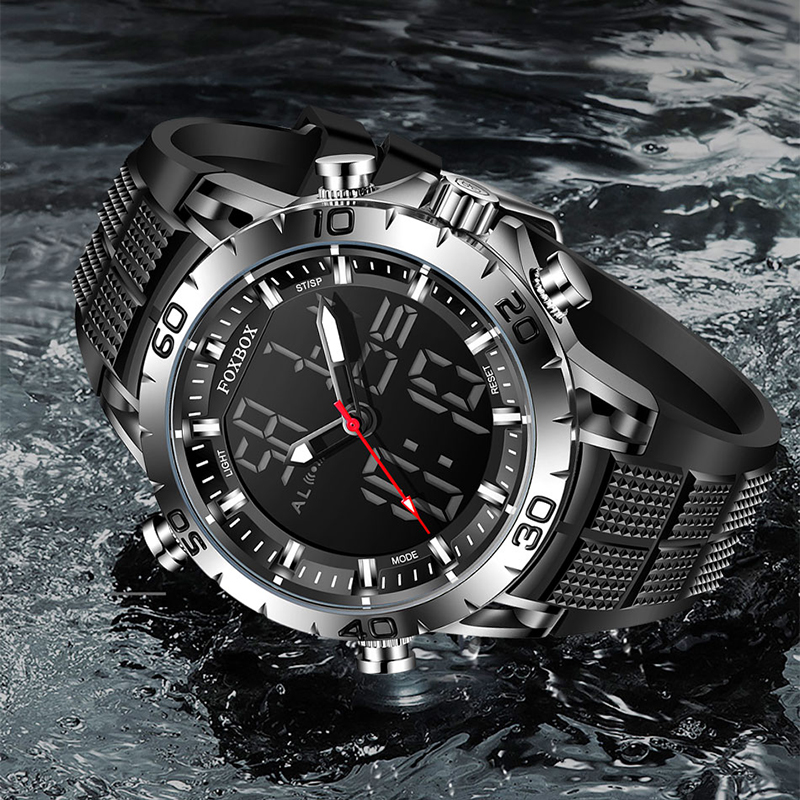 FOXBOX Mens Watches Sports Top - Luxury Watch Exhibition reseña y precio