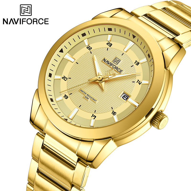 2024 Top Brand NAVIFORCE Mens  - Luxury Watch Exhibition reseña y precio