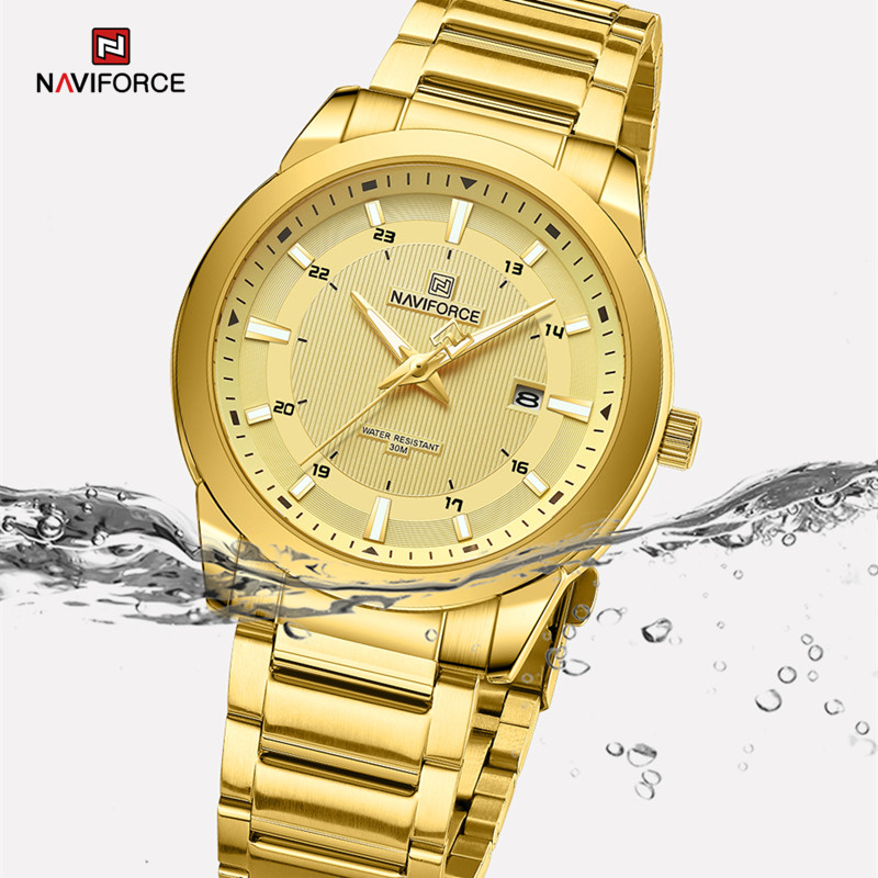 2024 Top Brand NAVIFORCE Mens  - Luxury Watch Exhibition reseña y precio