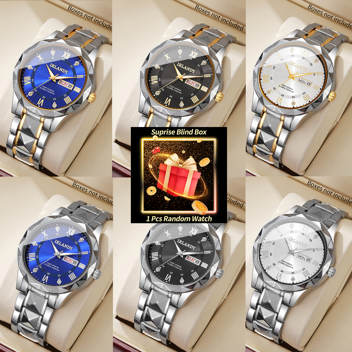 1PC Surprise Mystery Watch Bli - Luxury Watch Box reseña y precio